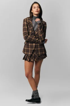 GUIZIO Fairfield Tartan Skirt- Mini Skirts|Skirts