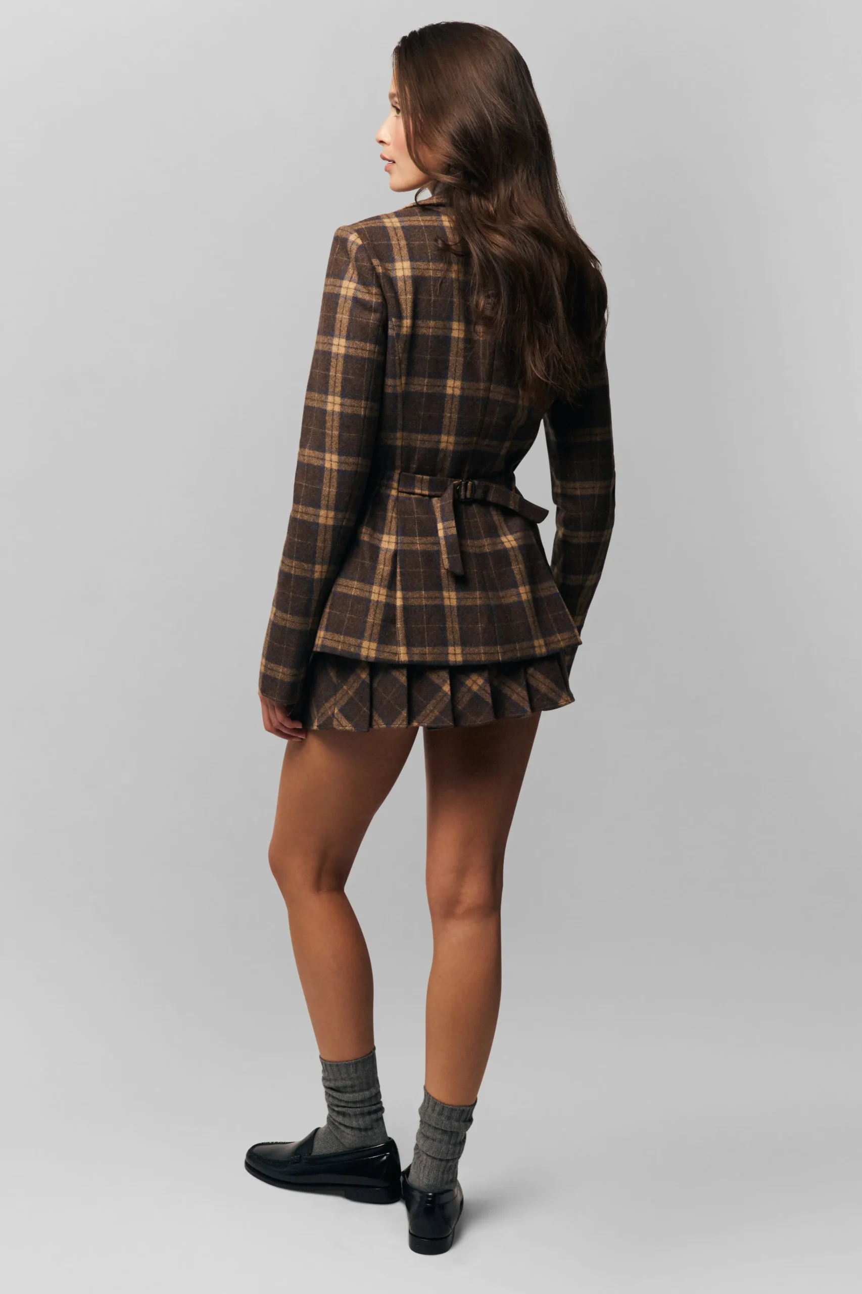 GUIZIO Fairfield Tartan Skirt- Mini Skirts|Skirts