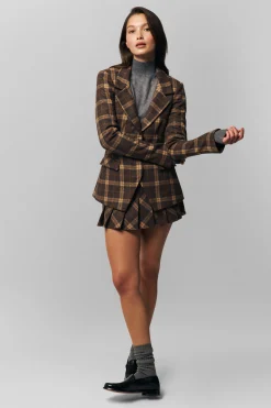 GUIZIO Fairfield Tartan Skirt- Mini Skirts|Skirts