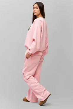 GUIZIO Fleece Cargo Sweatpant- Pants