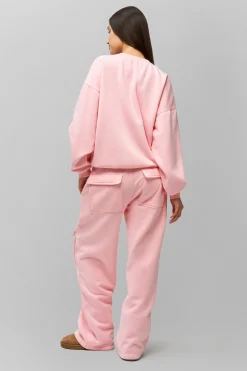 GUIZIO Fleece Cargo Sweatpant- Pants