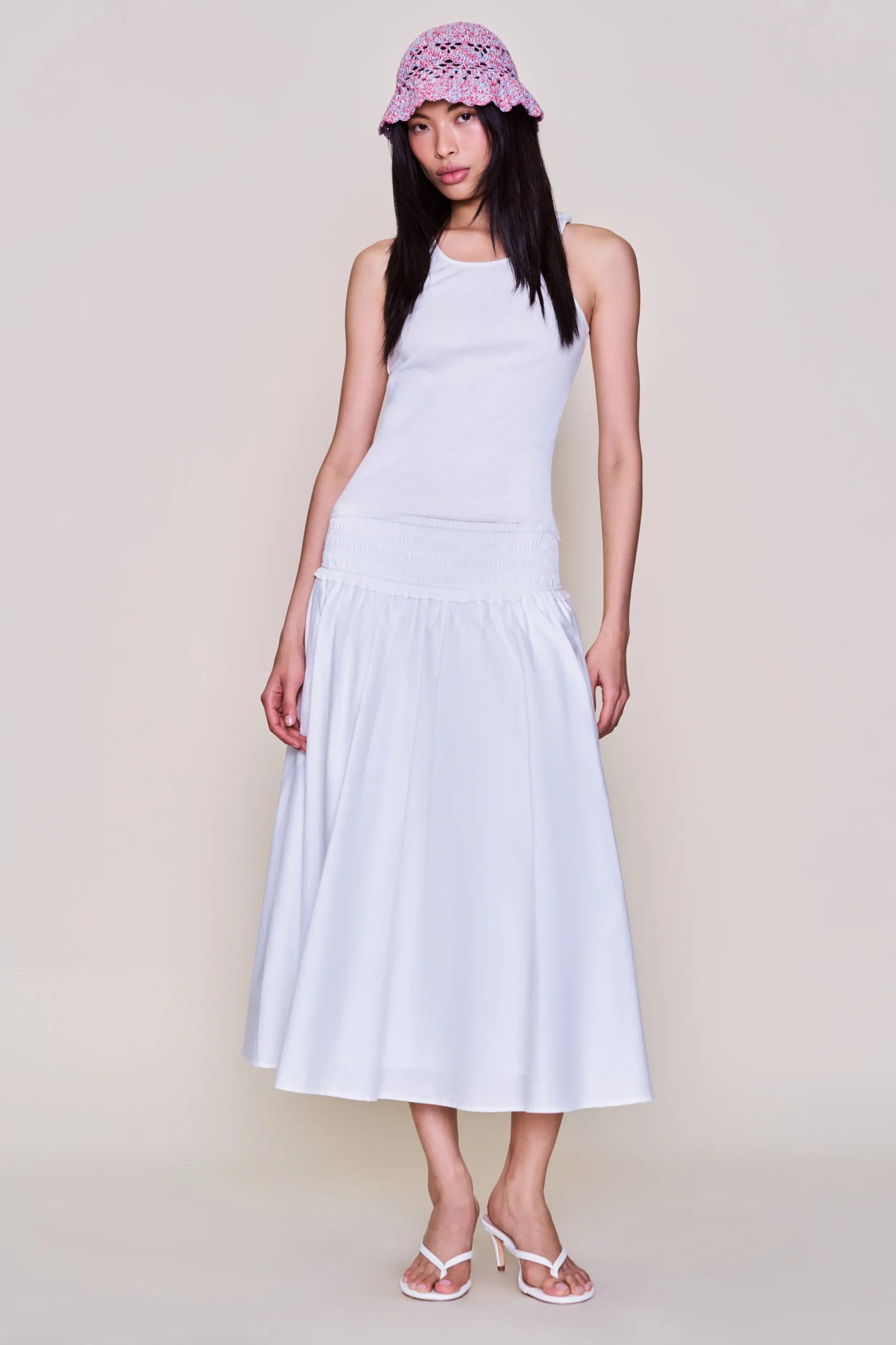 GUIZIO Fontana Skirt- Midi Skirts|Skirts