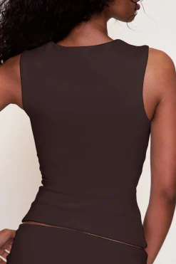 GUIZIO Full Length Celestial Top- Sleeveless Tops|Tops