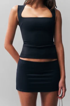 GUIZIO Full Length Celestial Top- Sleeveless Tops|Tops