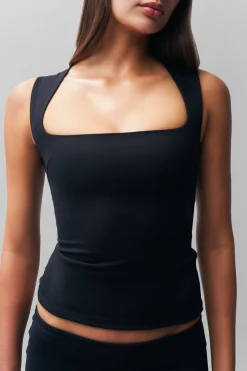 GUIZIO Full Length Celestial Top- Sleeveless Tops|Tops