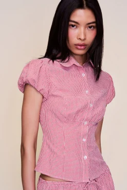 GUIZIO Gingham Bloomer- Shorts