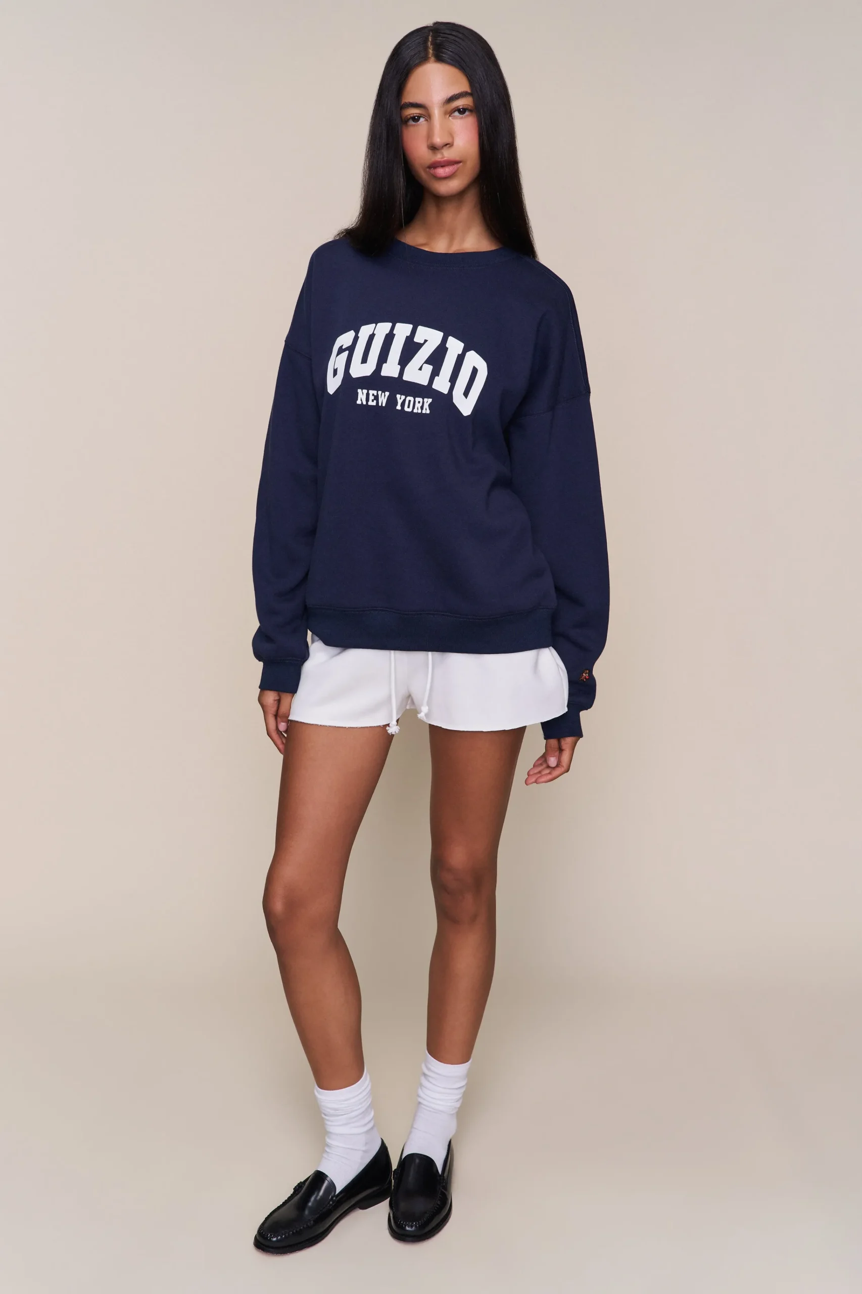 GUIZIO Fleece Crewneck- Sweaters|Sweatshirts & Hoodies
