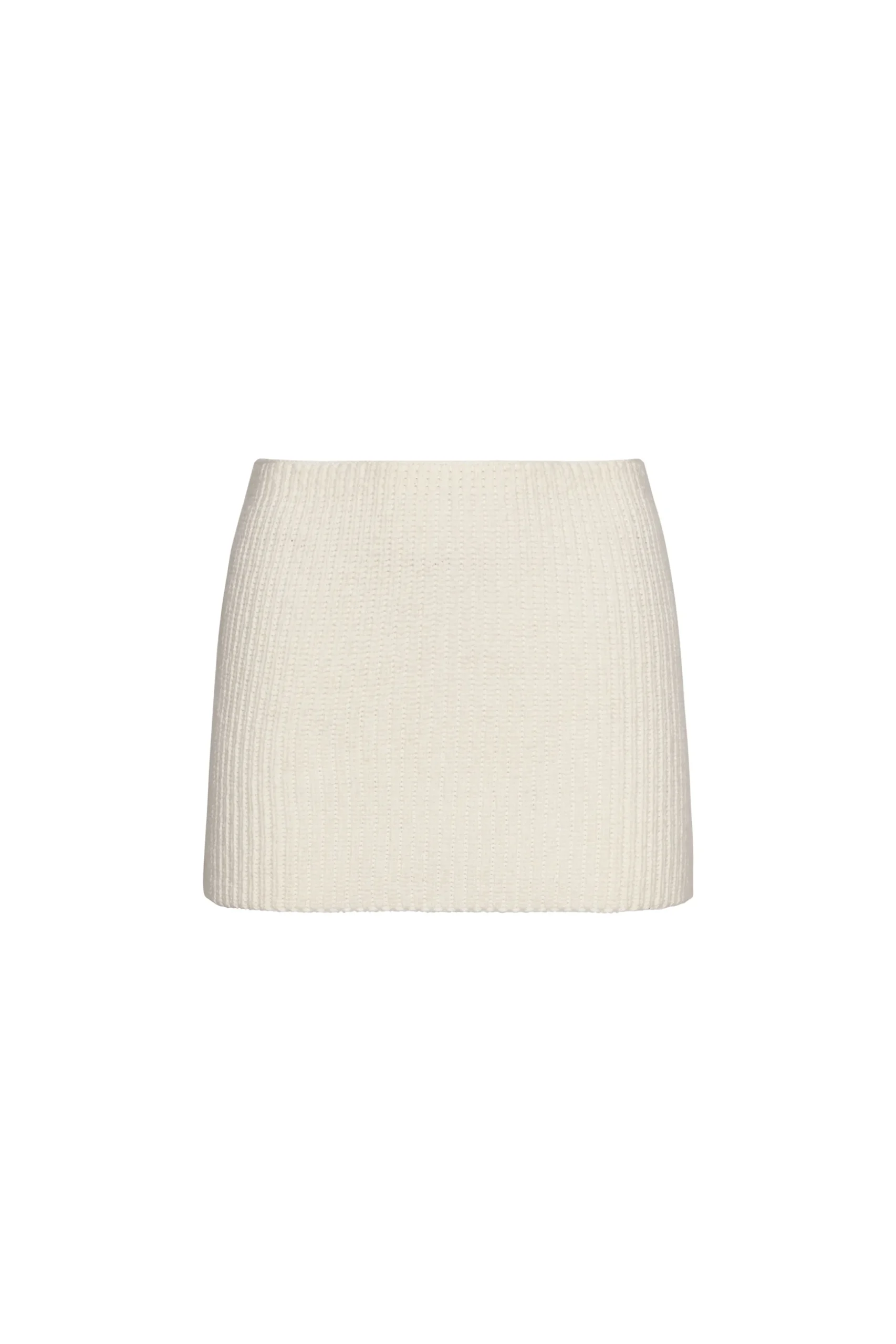 GUIZIO X Champion Rib Knit Mini Skirt- Mini Skirts