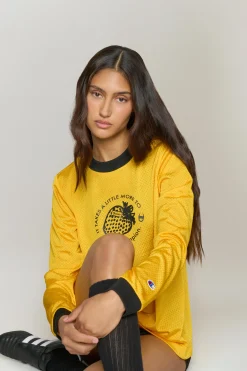 GUIZIO x Champion Warm-Up Long Sleeve- Long Sleeve Tops