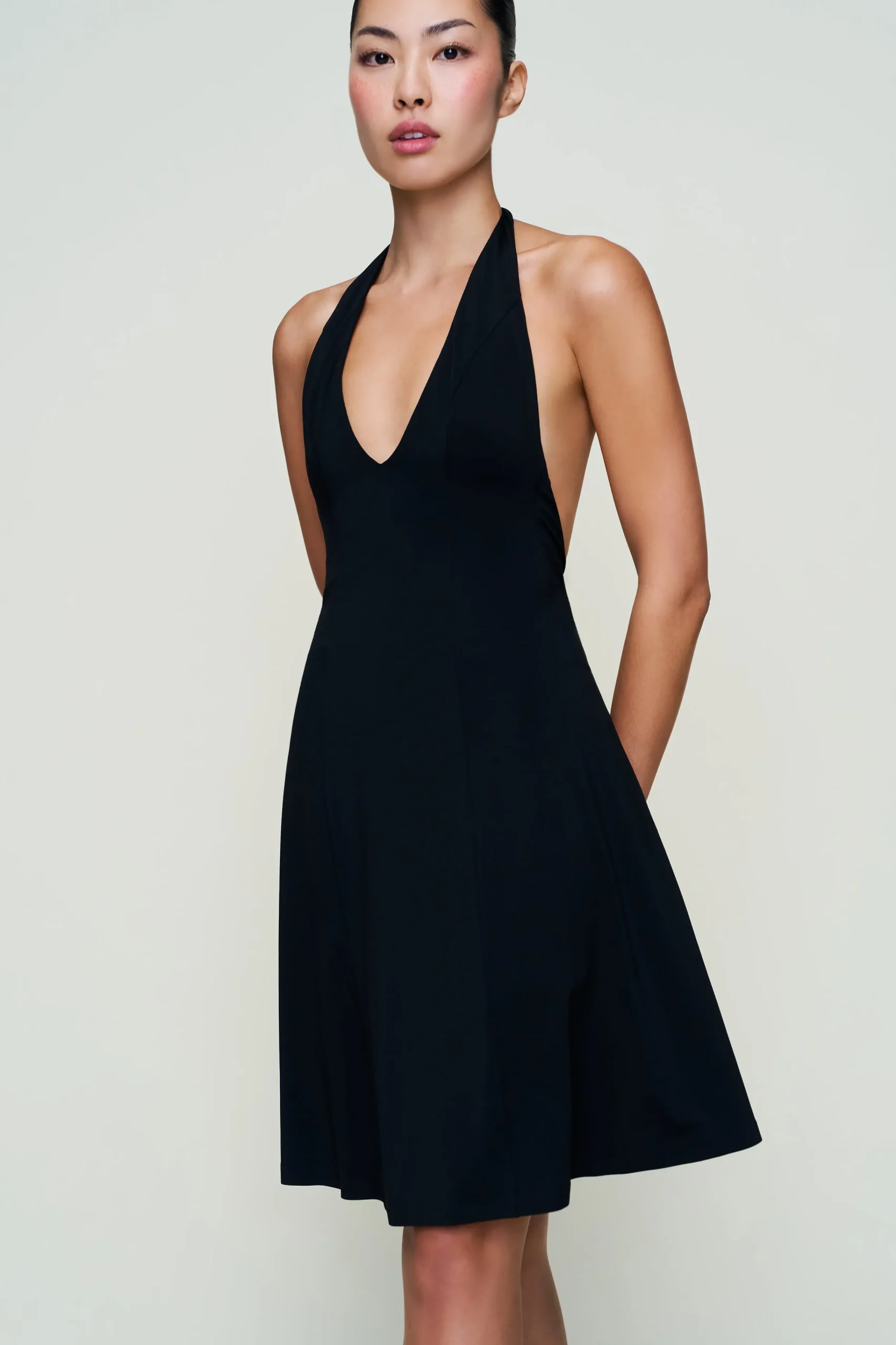 GUIZIO Halter Dress- Dresses