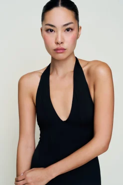 GUIZIO Halter Dress- Dresses