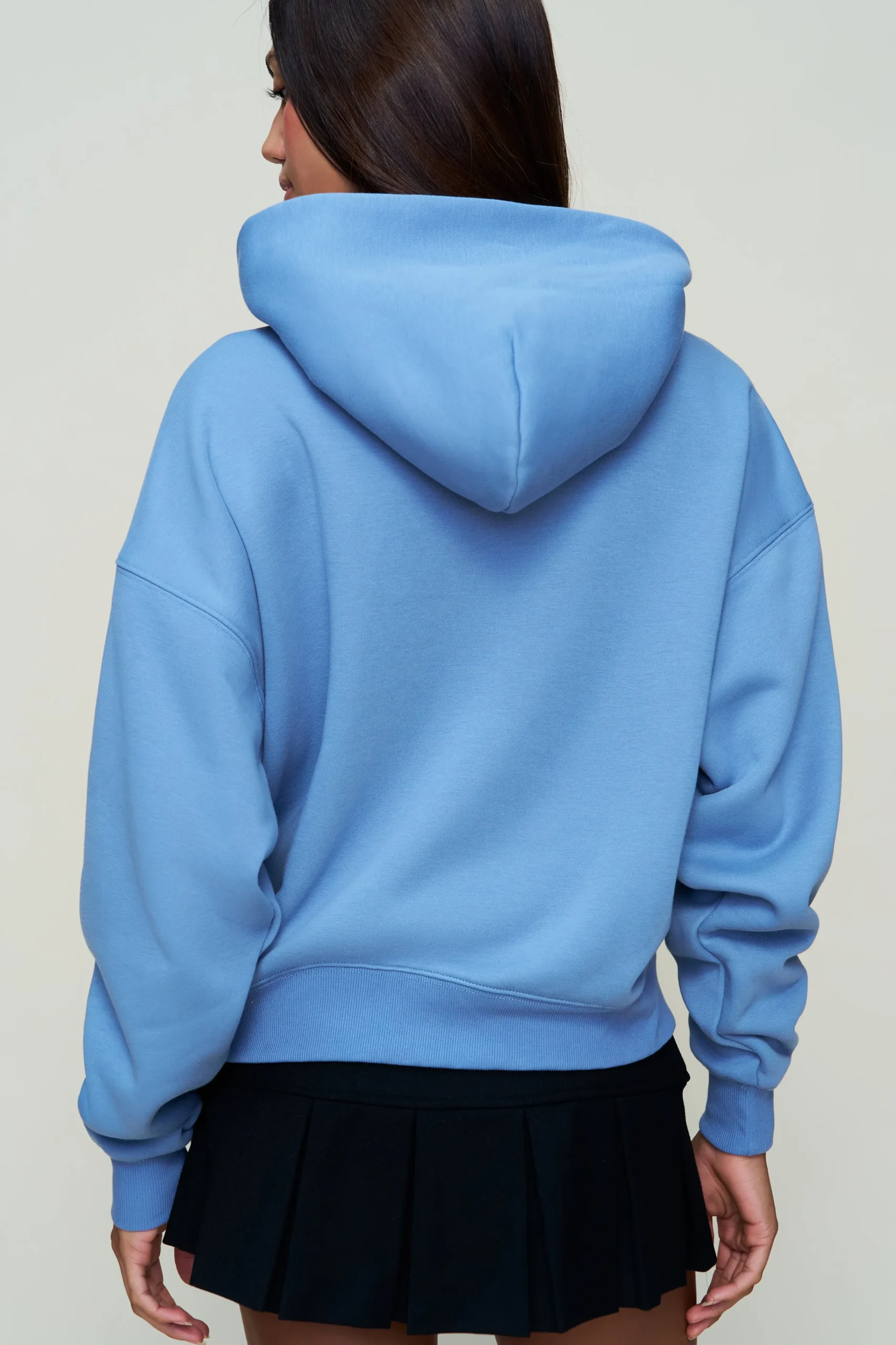 GUIZIO Hearts Pull Over Hoodie- Sweatshirts & Hoodies