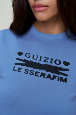 GUIZIO Hearts Tee- Tees|Tops