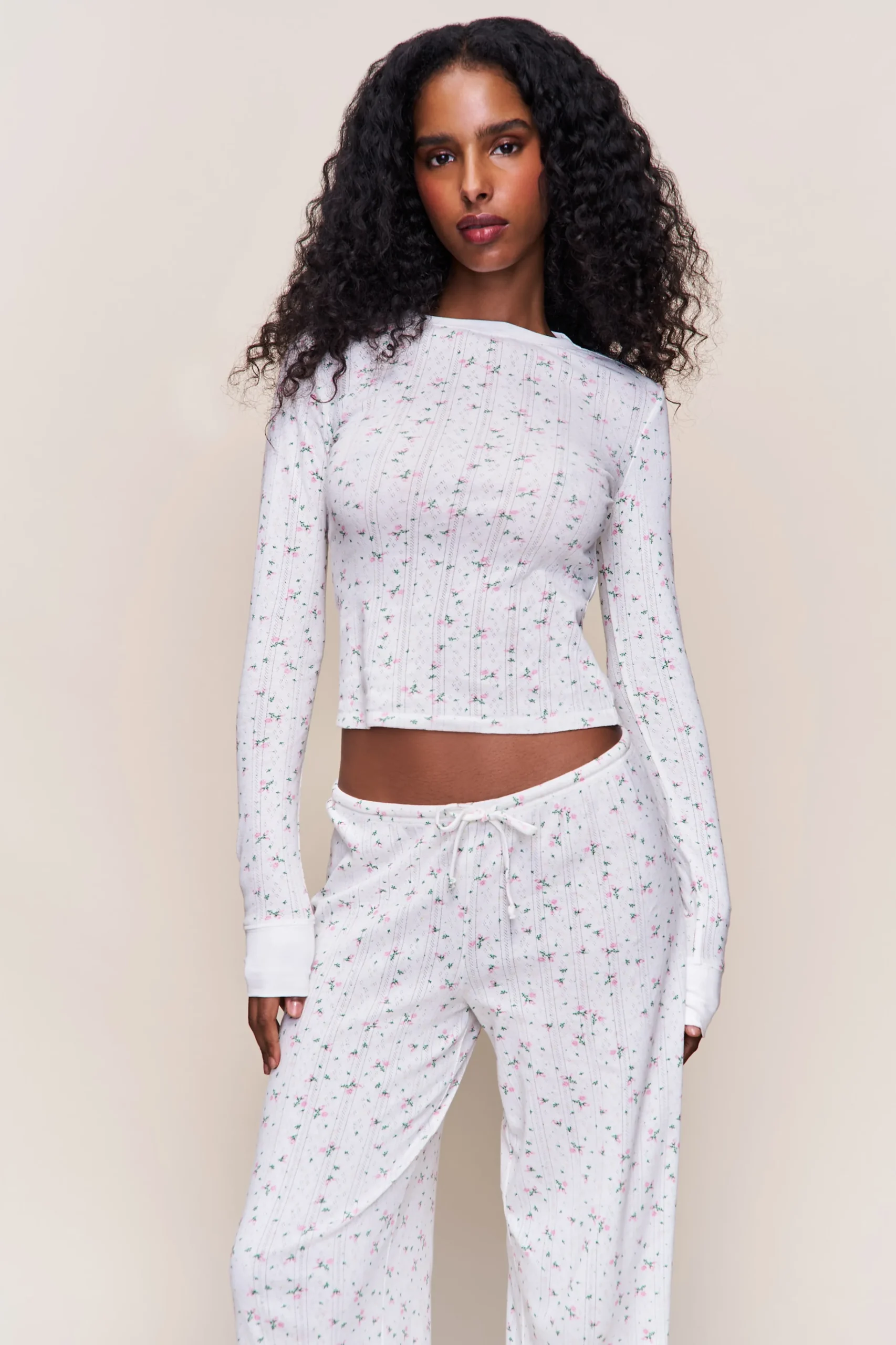 GUIZIO Honey Long Sleeve Top- Long Sleeve Tops|Tops