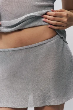 GUIZIO Jewels Skirt- Mini Skirts|Skirts
