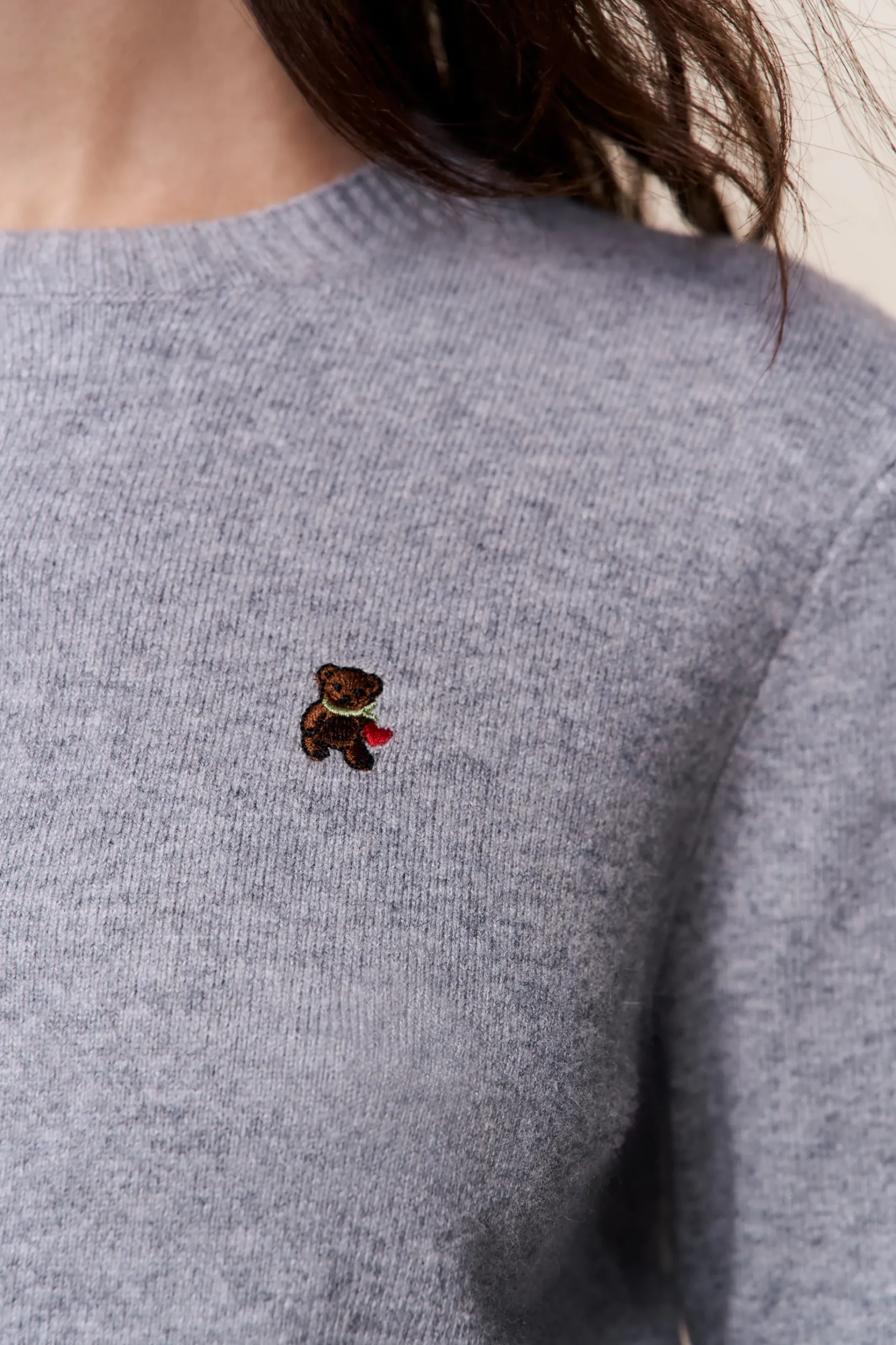 GUIZIO June Relaxed Wool Cardigan- Sweaters|Knitwear
