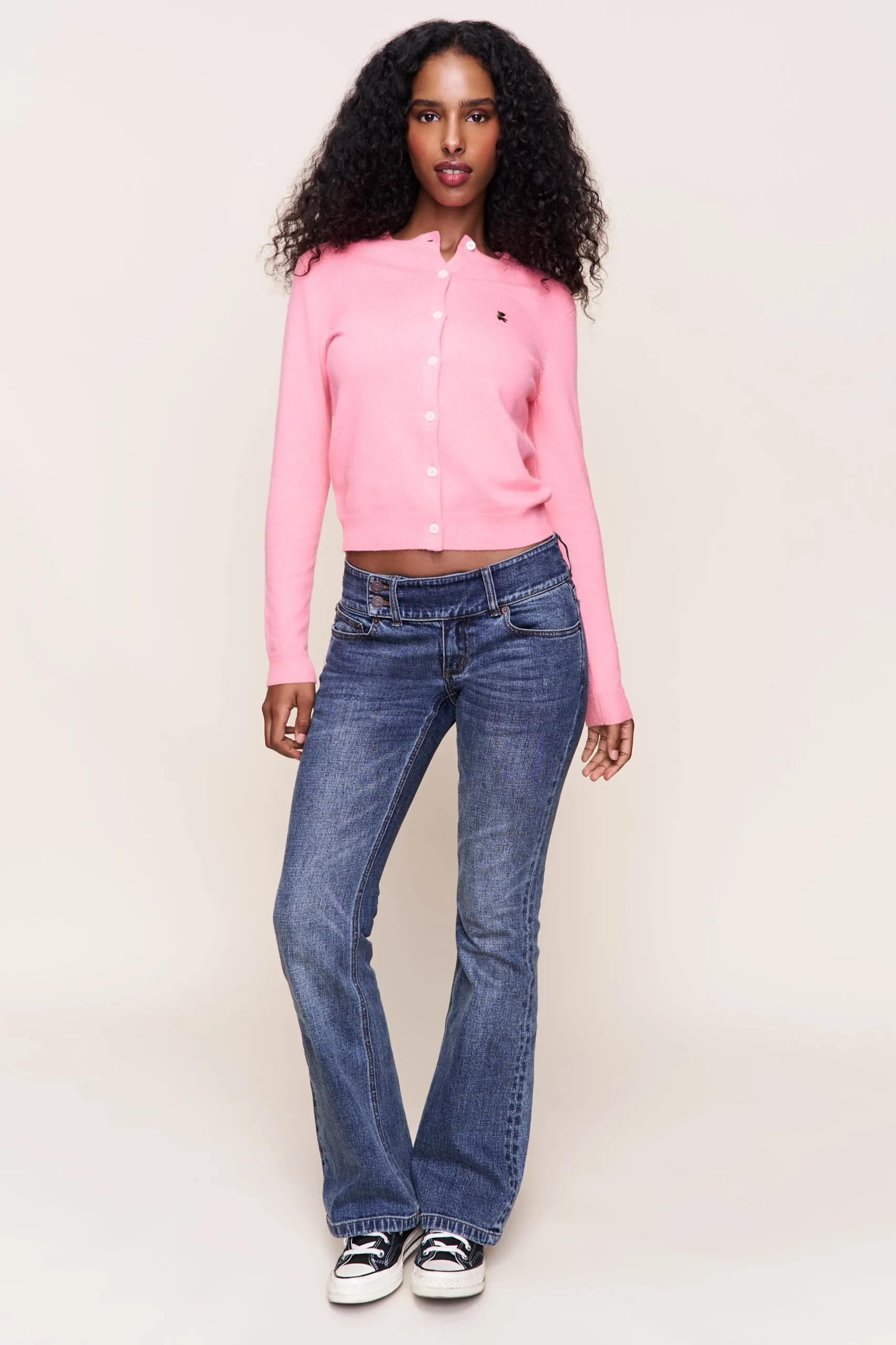 GUIZIO June Relaxed Wool Cardigan- Sweaters|Knitwear