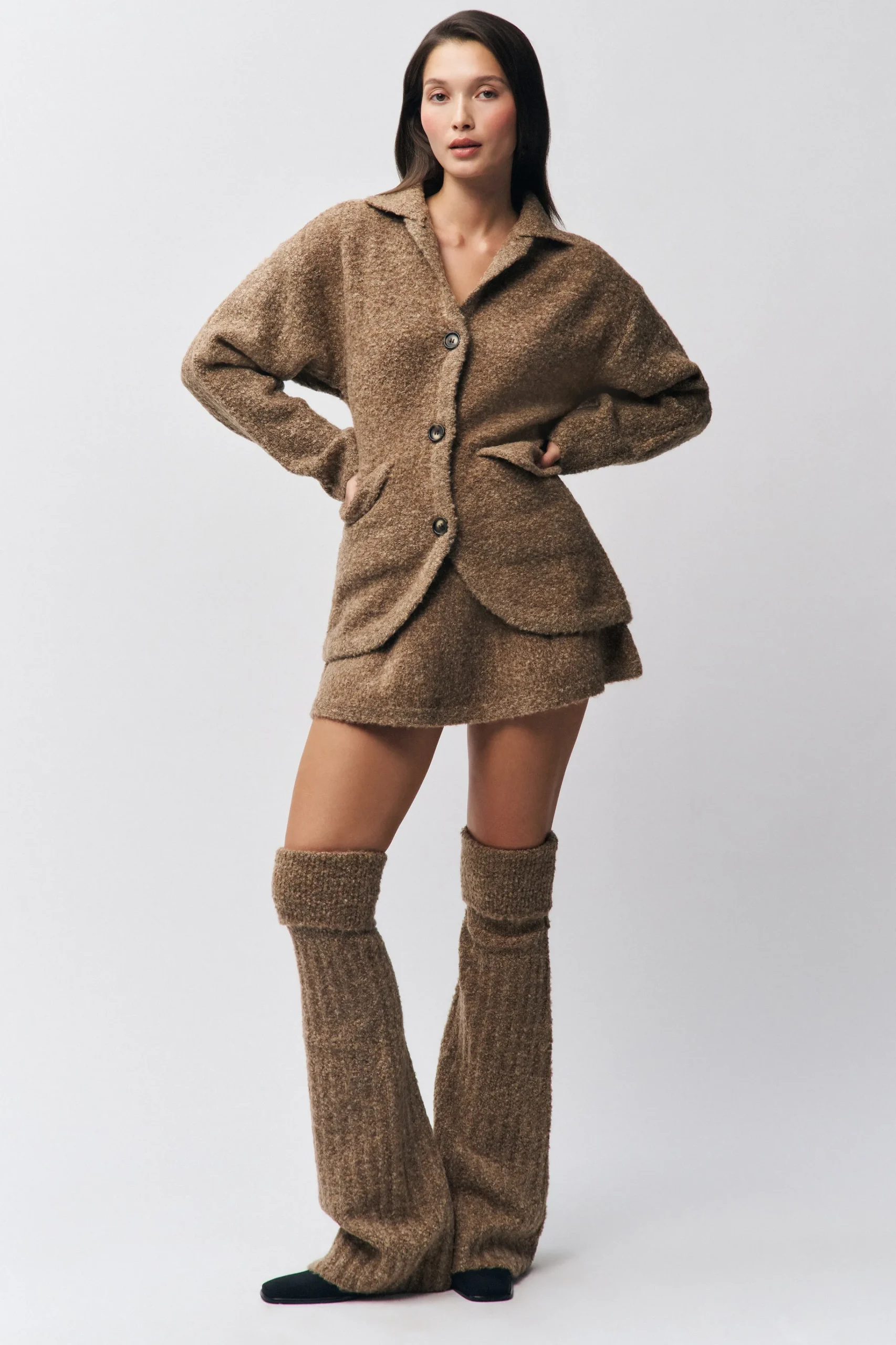 GUIZIO Leg Warmer- Cold Weather Accessories|Knitwear