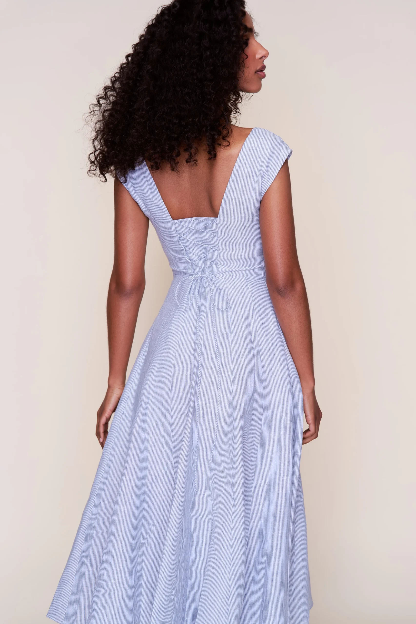 GUIZIO Leila Dress- Midi Dresses|Dresses