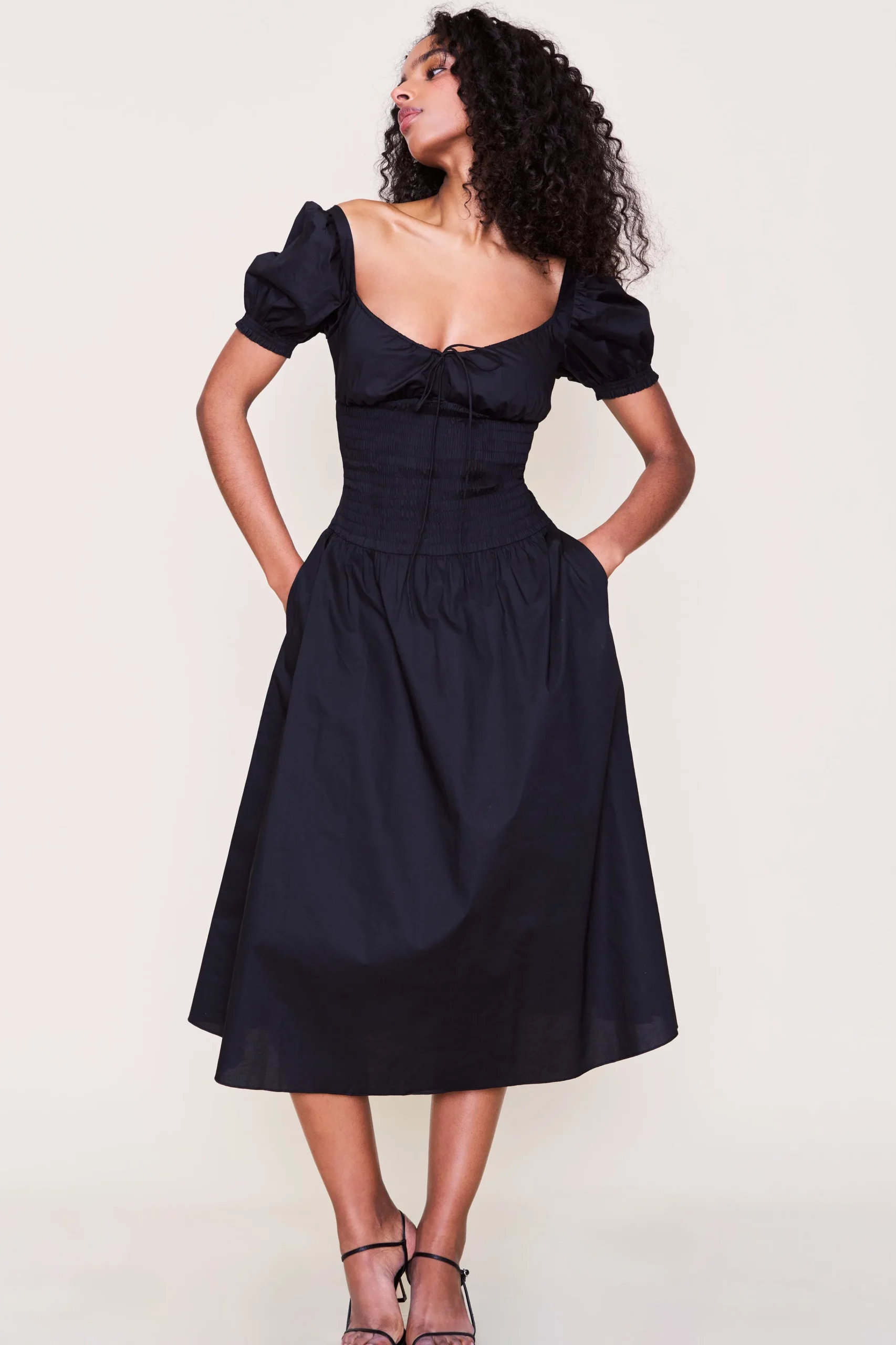 GUIZIO Leon Midi Dress- Dresses