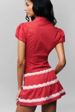 GUIZIO Liana Top- Short Sleeve Tops|Tops