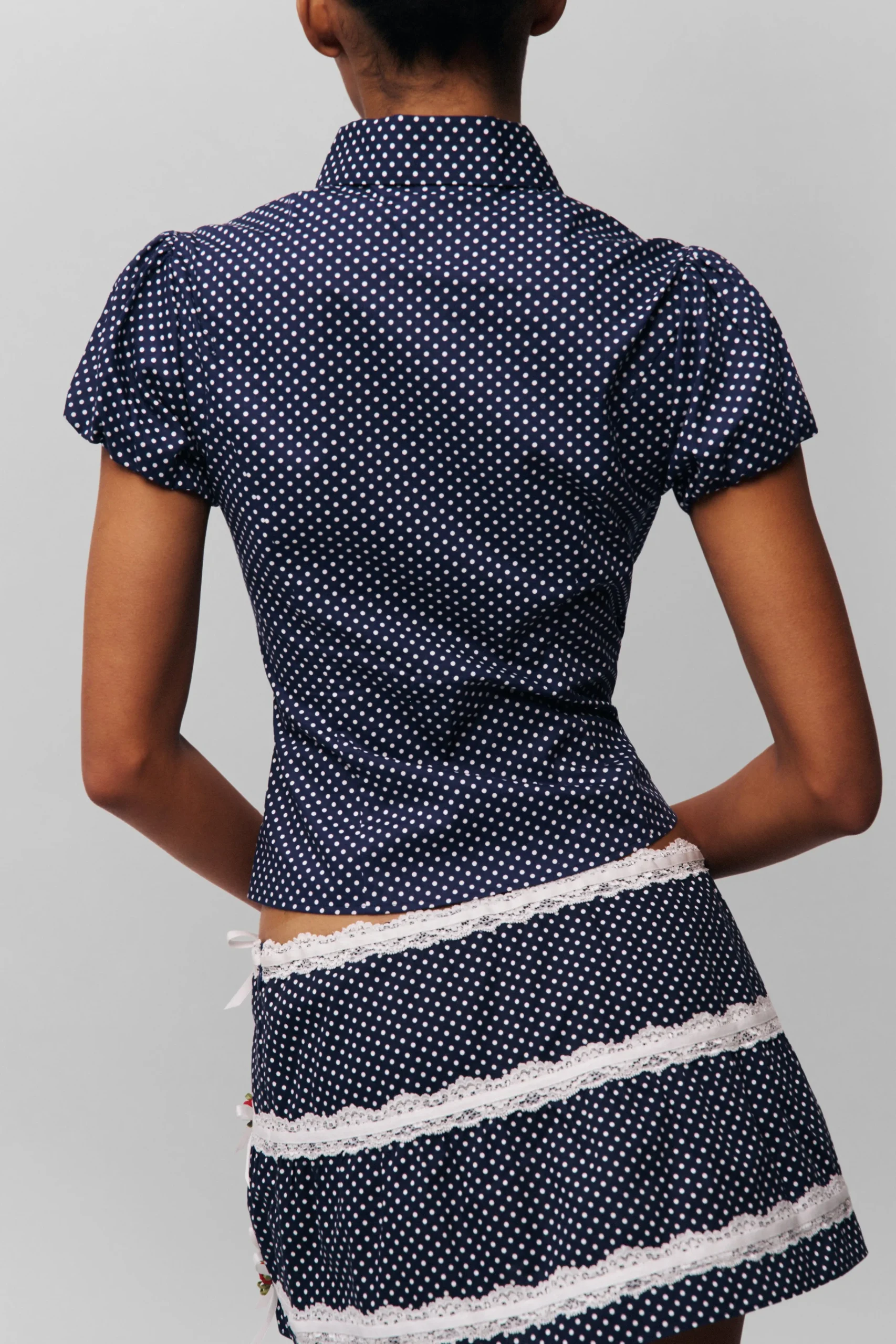 GUIZIO Liana Top- Short Sleeve Tops|Tops