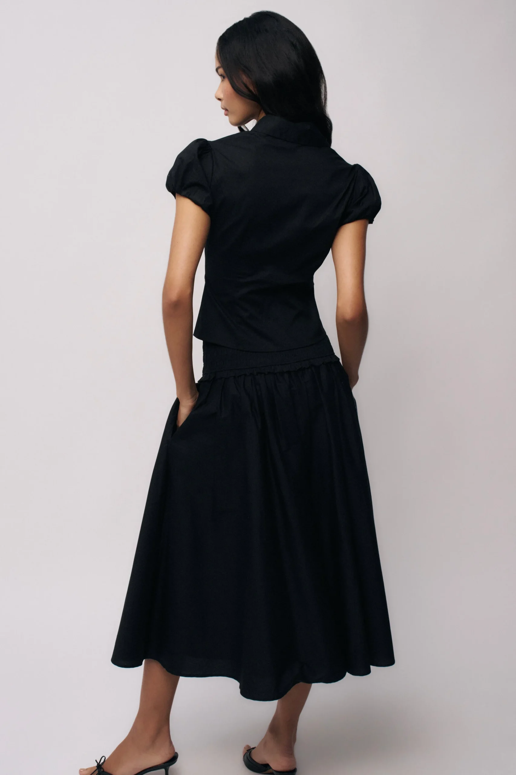 GUIZIO Liana Top- Short Sleeve Tops|Tops