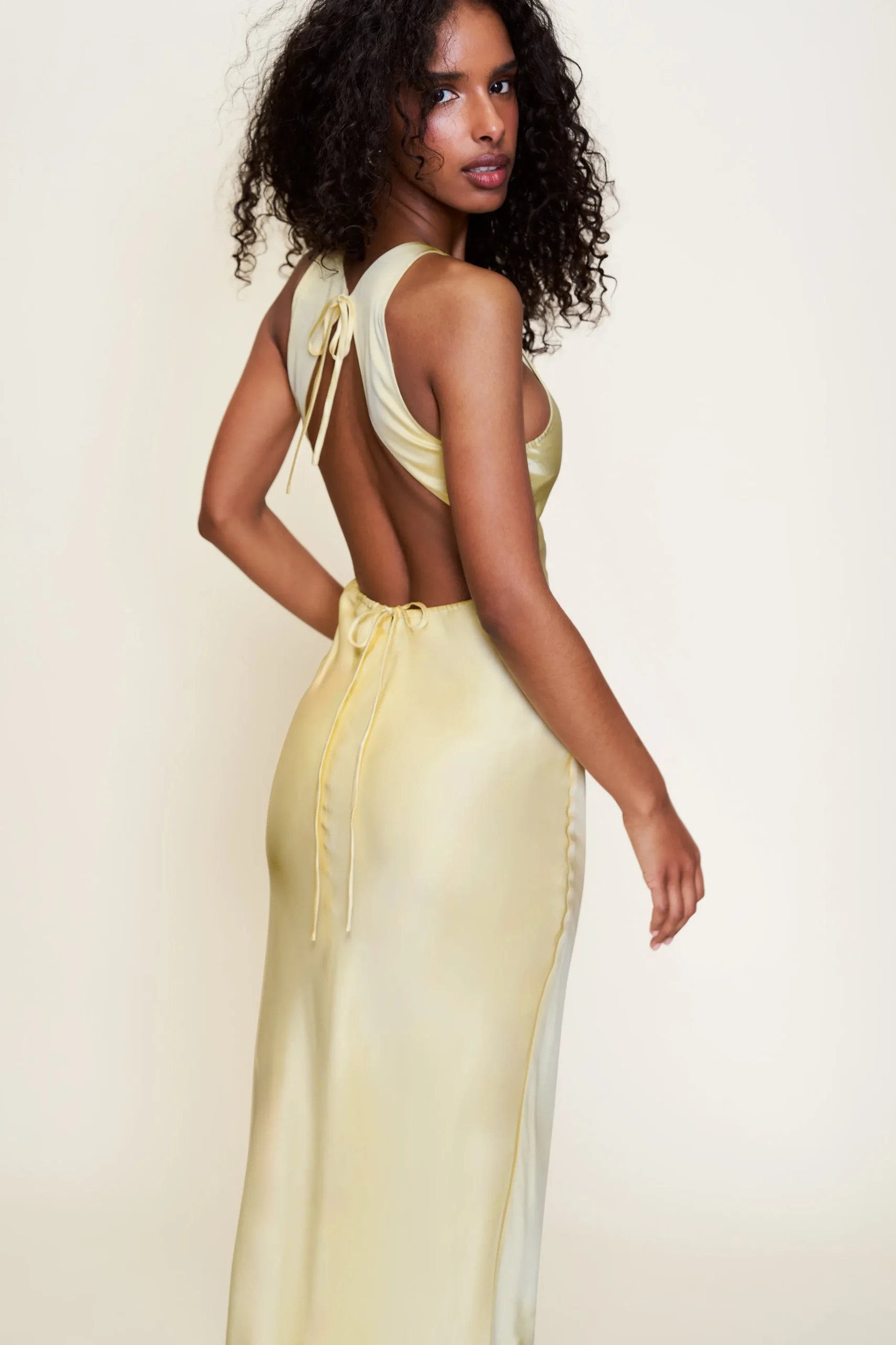 GUIZIO Lina Midi Dress- Midi Dresses|Dresses