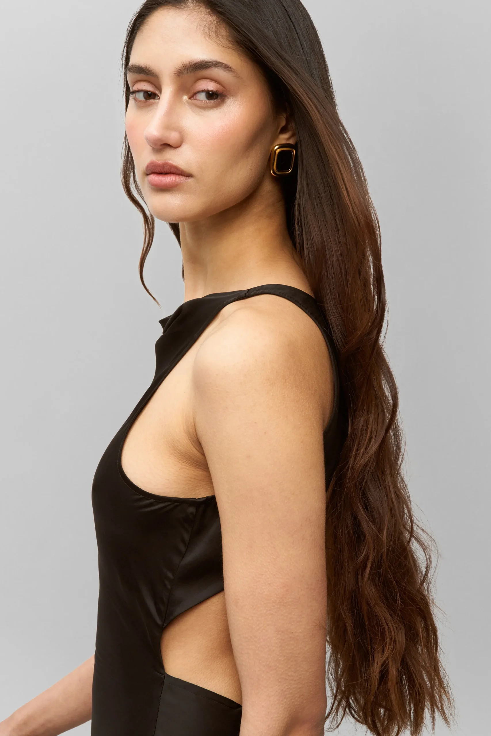 GUIZIO Lina Midi Dress- Midi Dresses|Dresses