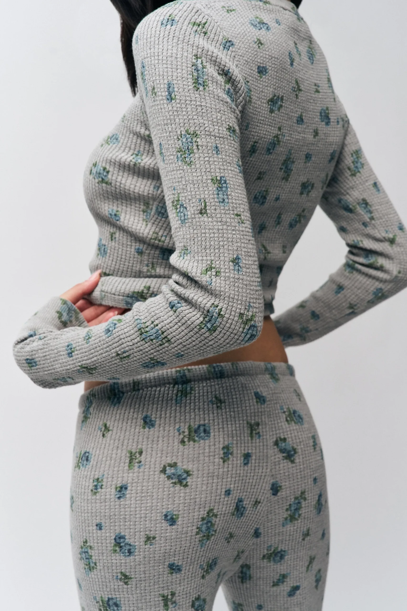 GUIZIO Long Sleeve Thermal Top- Long Sleeve Tops|Tops