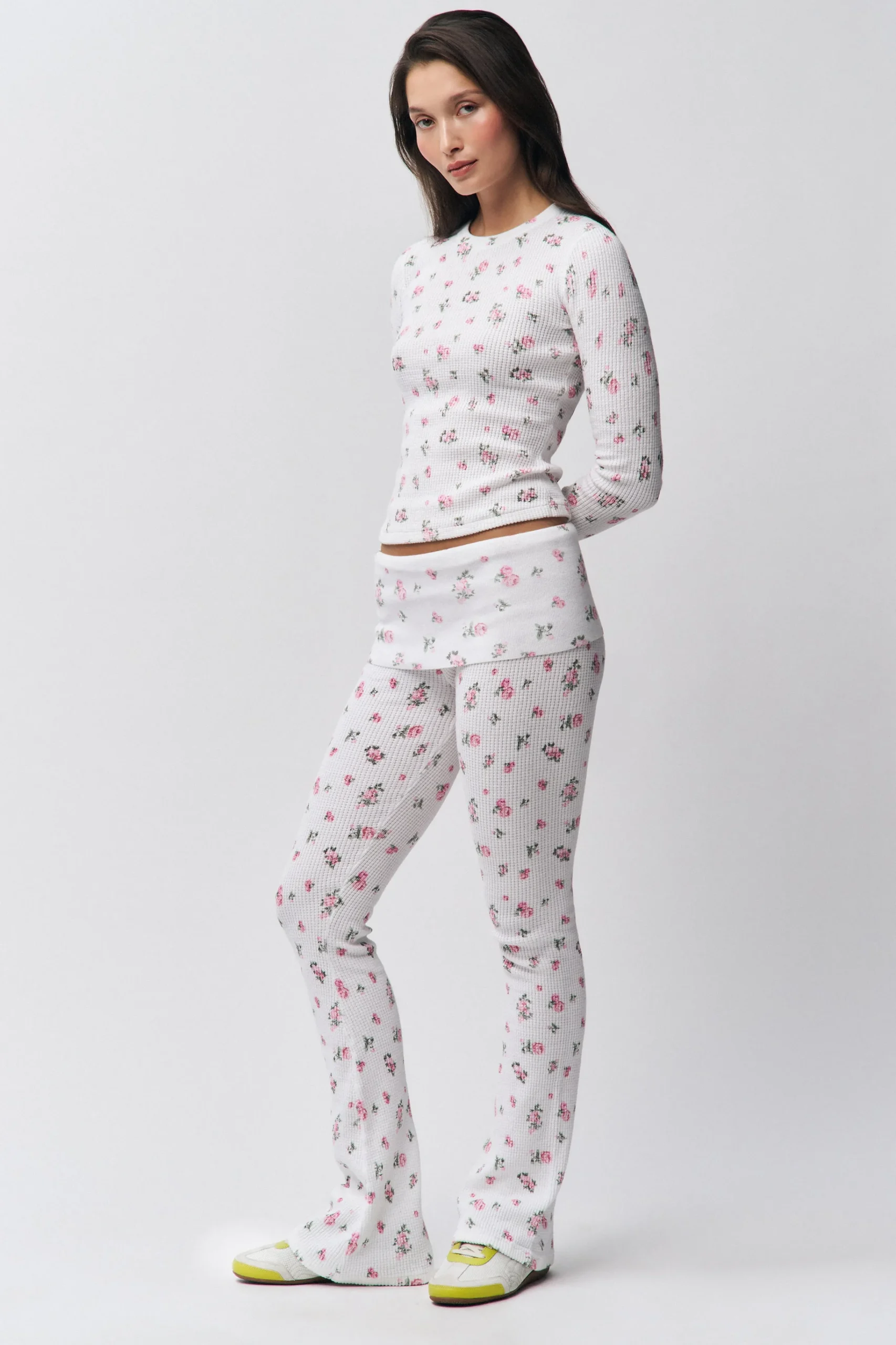 GUIZIO Long Sleeve Thermal Top- Long Sleeve Tops|Tops