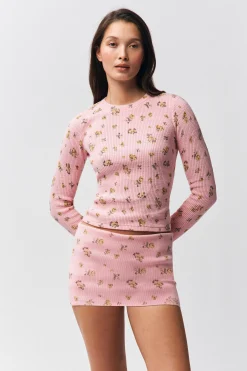 GUIZIO Long Sleeve Thermal Top- Long Sleeve Tops|Tops