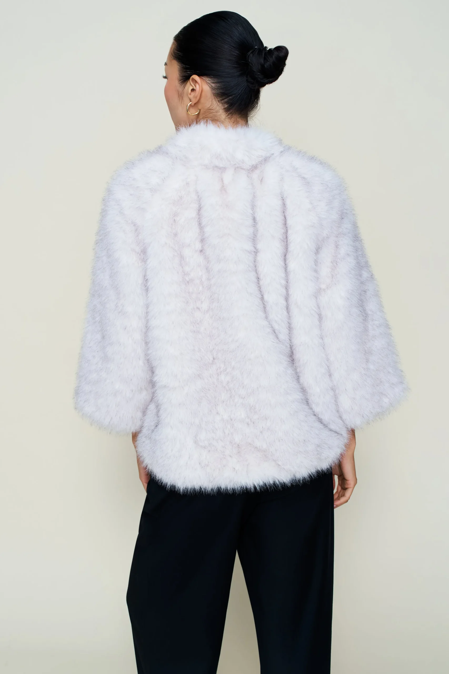 GUIZIO Lucienne Faux Fur Topper- Jackets
