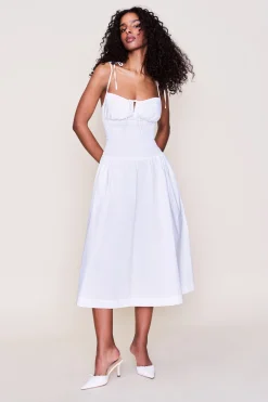 GUIZIO Lura Midi Dress- Midi Dresses|Dresses