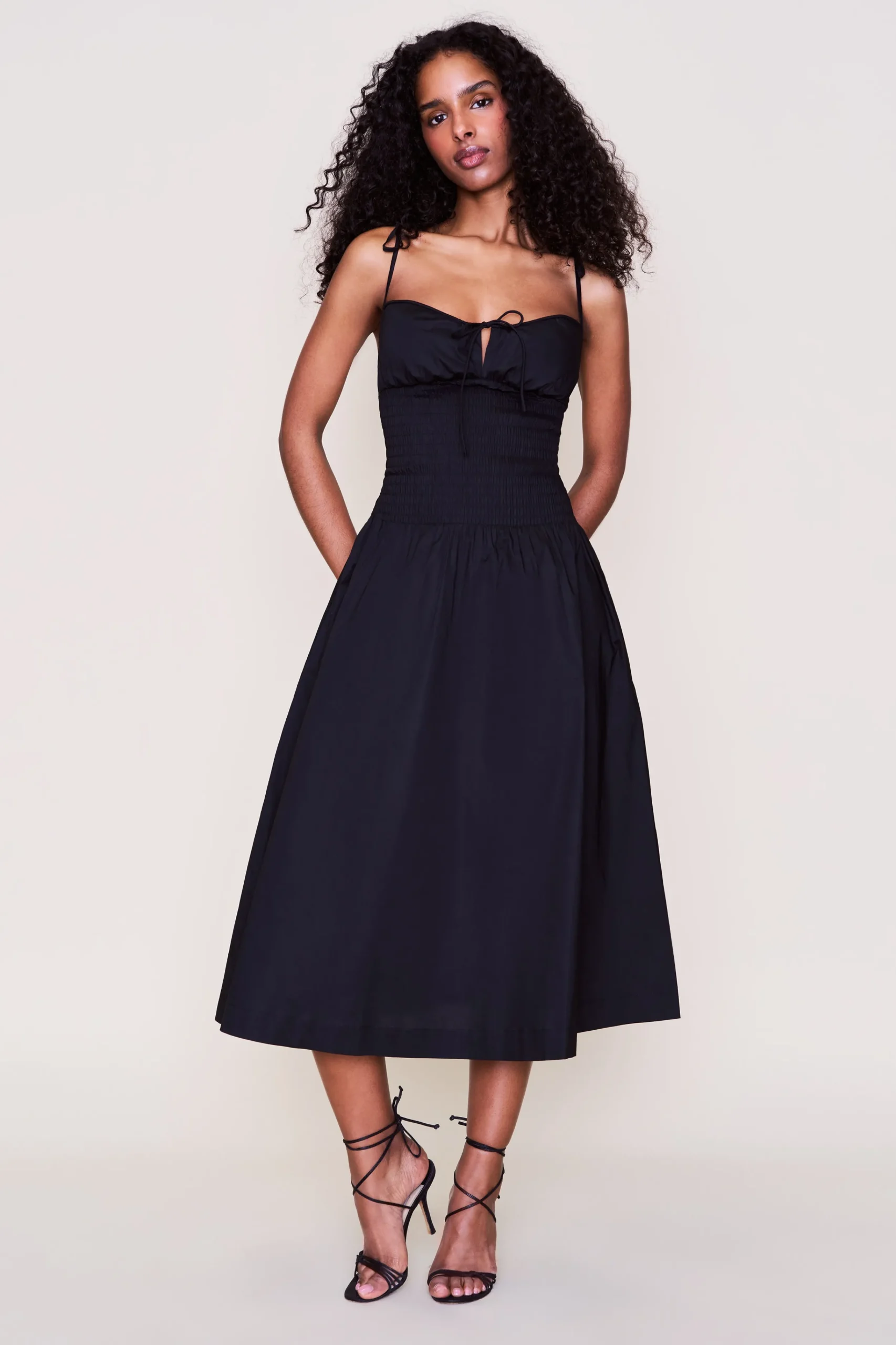 GUIZIO Lura Midi Dress- Midi Dresses|Dresses