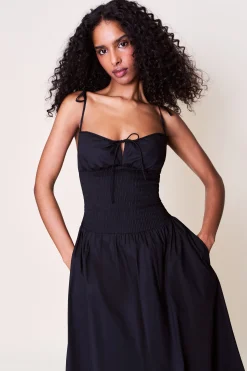 GUIZIO Lura Midi Dress- Midi Dresses|Dresses