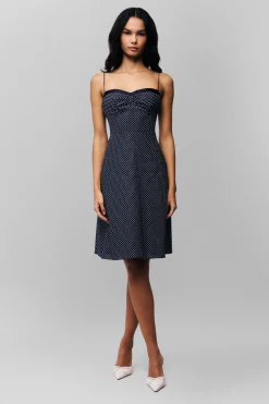 GUIZIO Margaux Midi Dress- Midi Dresses|Dresses