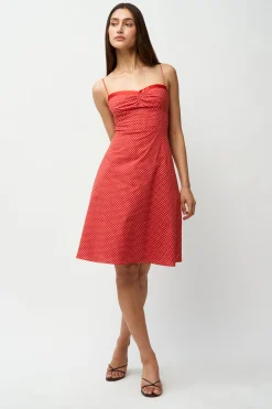 GUIZIO Margaux Midi Dress- Midi Dresses|Dresses