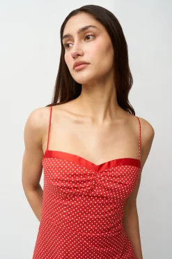 GUIZIO Margaux Midi Dress- Midi Dresses|Dresses