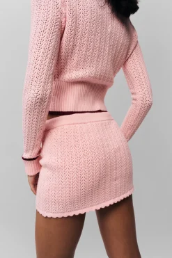 GUIZIO Mia Mini Skort- Mini Skirts|Knitwear