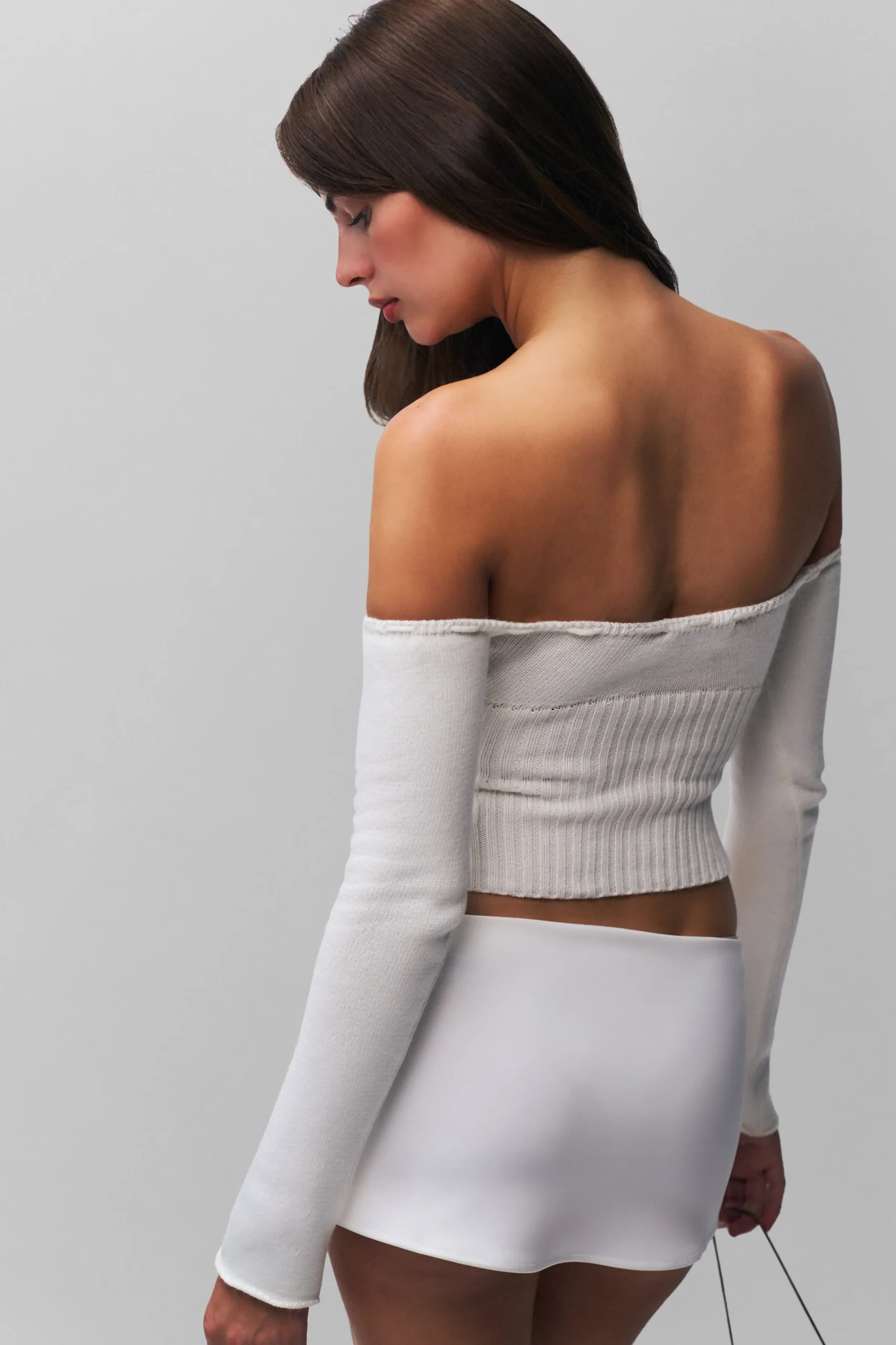 GUIZIO Micro Mini Stretch Skirt- Mini Skirts|Skirts