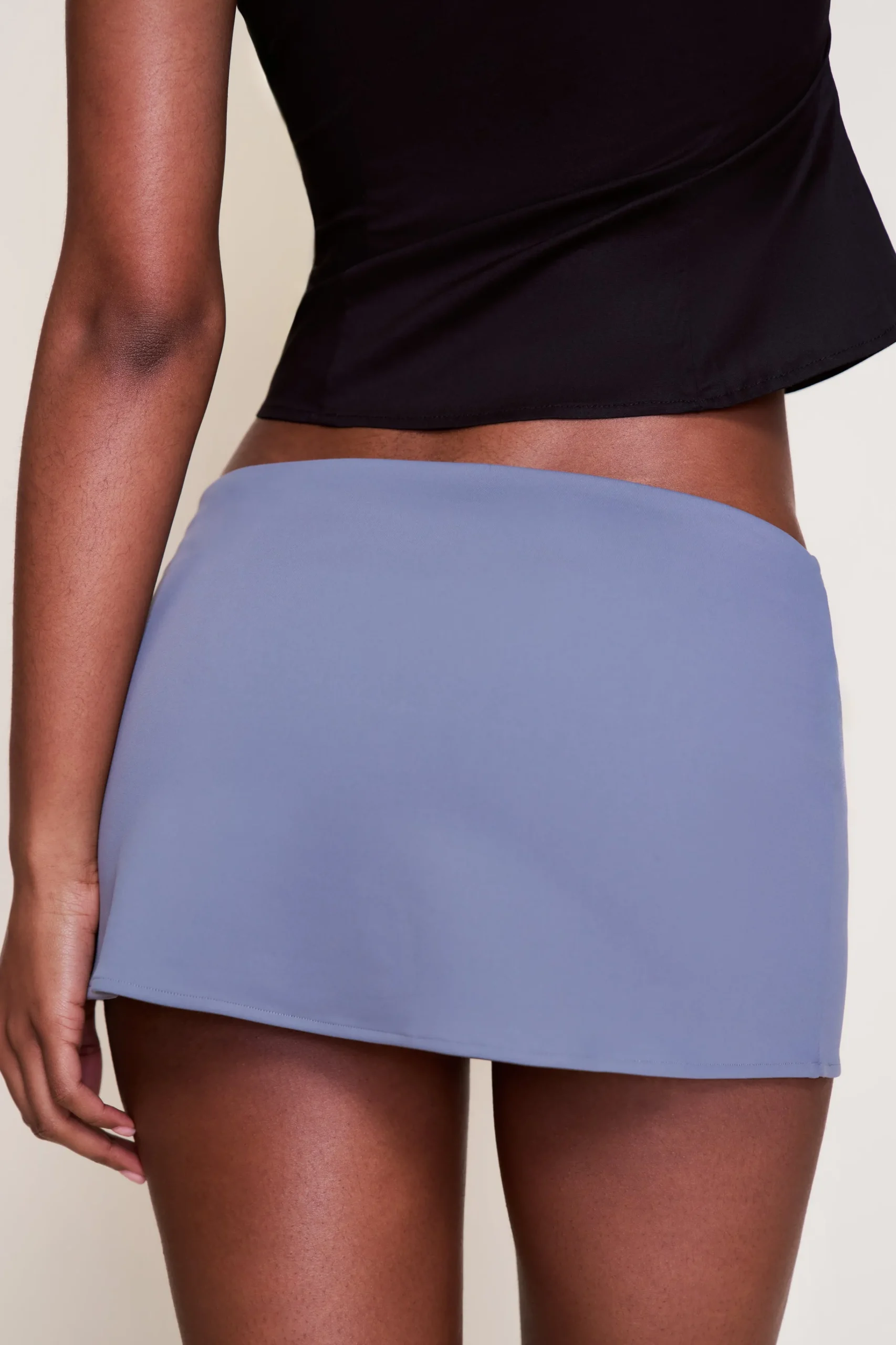 GUIZIO Micro Mini Stretch Skirt- Mini Skirts|Skirts