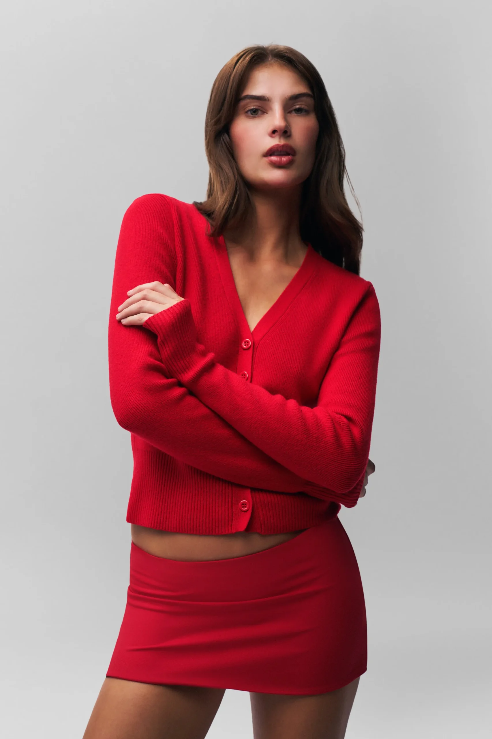 GUIZIO Micro Mini Stretch Skirt- Mini Skirts|Skirts