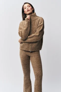 GUIZIO Mila Zip Up- Sweaters|Knitwear