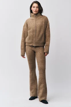 GUIZIO Mila Zip Up- Sweaters|Knitwear