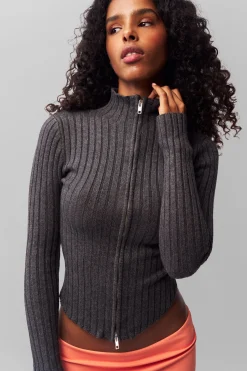 GUIZIO Nell Zip Up- Tops|Knitwear