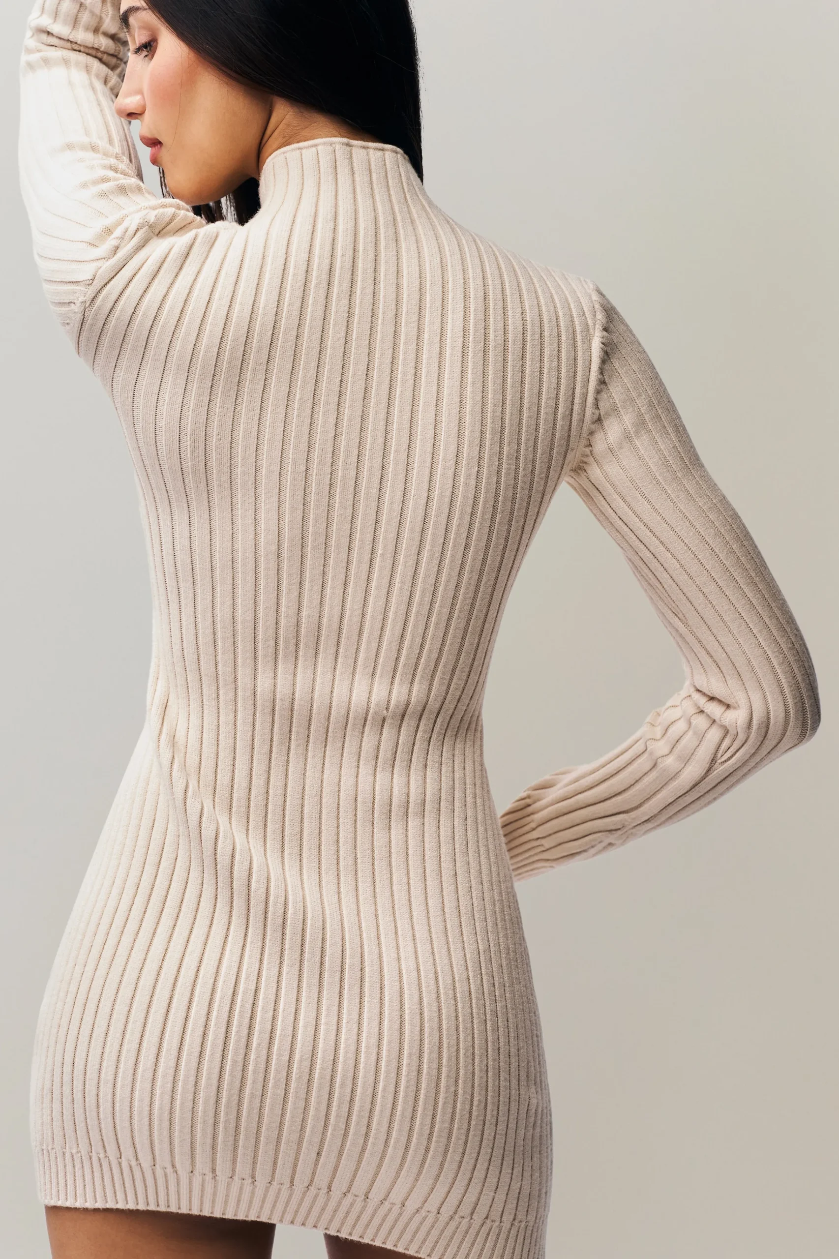 GUIZIO Nell Zip Up Dress- Mini Dresses