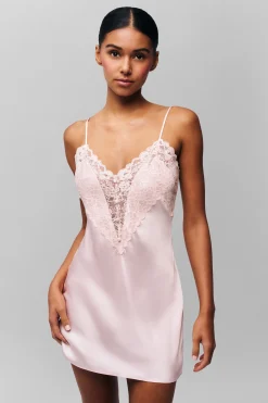 GUIZIO Nova Slip Mini Dress- Mini Dresses|Dresses