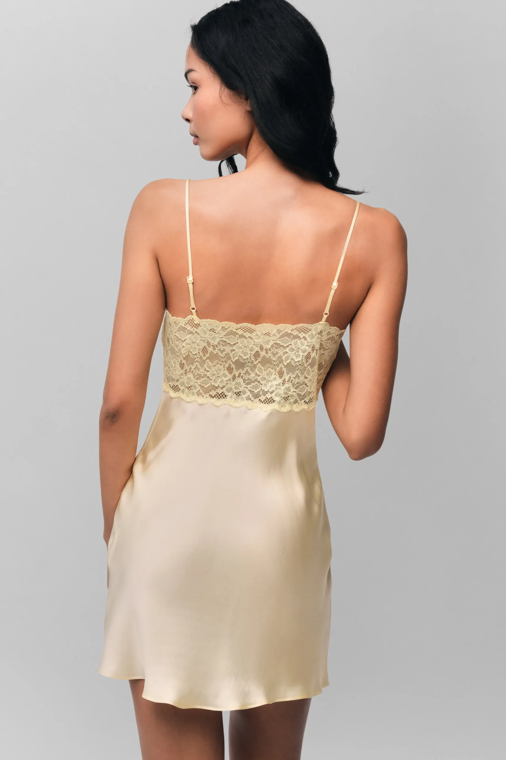 GUIZIO Nova Slip Mini Dress- Mini Dresses|Dresses