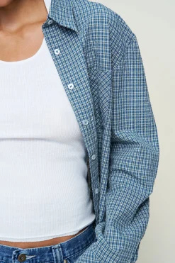 GUIZIO Oona Buttondown- Long Sleeve Tops|Tops